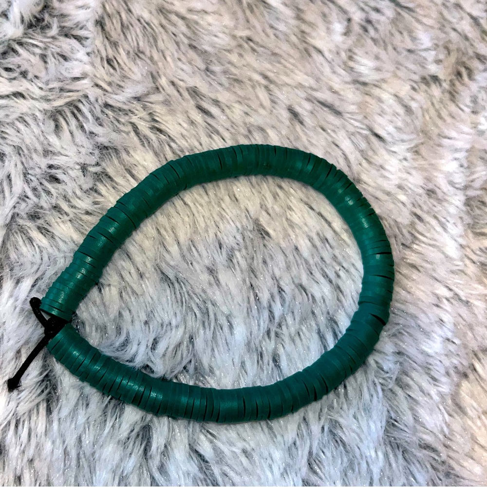 CLAY beads bracelet HANDCRAFTED